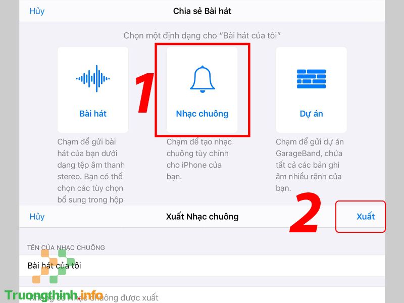 Hướng dẫn cách tạo, làm nhạc chuông cho iPhone 