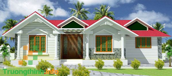 15+ mẫu nhà cấp 4 đẹp thiết kế đơn giản mà hiện đại cho nông thôn, nhà vườn