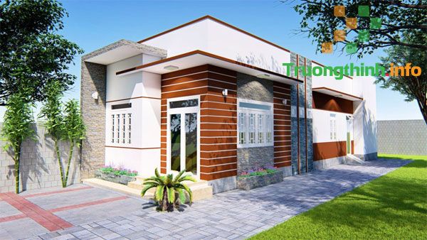 15+ mẫu nhà cấp 4 đẹp thiết kế đơn giản mà hiện đại cho nông thôn, nhà vườn