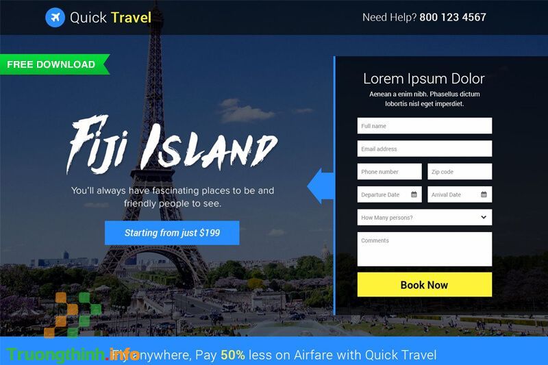 Landing page là gì? Các mẫu landing page đẹp nhất