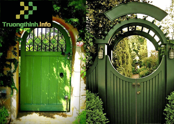Những màu sơn cửa sắt, cổng sắt đẹp cho nhà cấp 4, biệt thự, nhà vườn