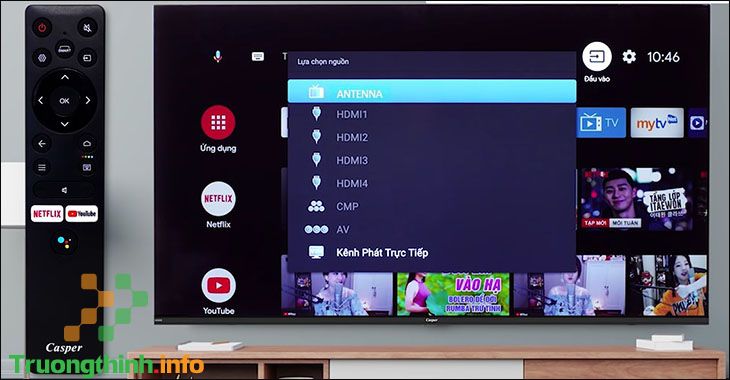Hướng dẫn sử dụng điều khiển tivi Casper chi tiết, đơn giản nhất