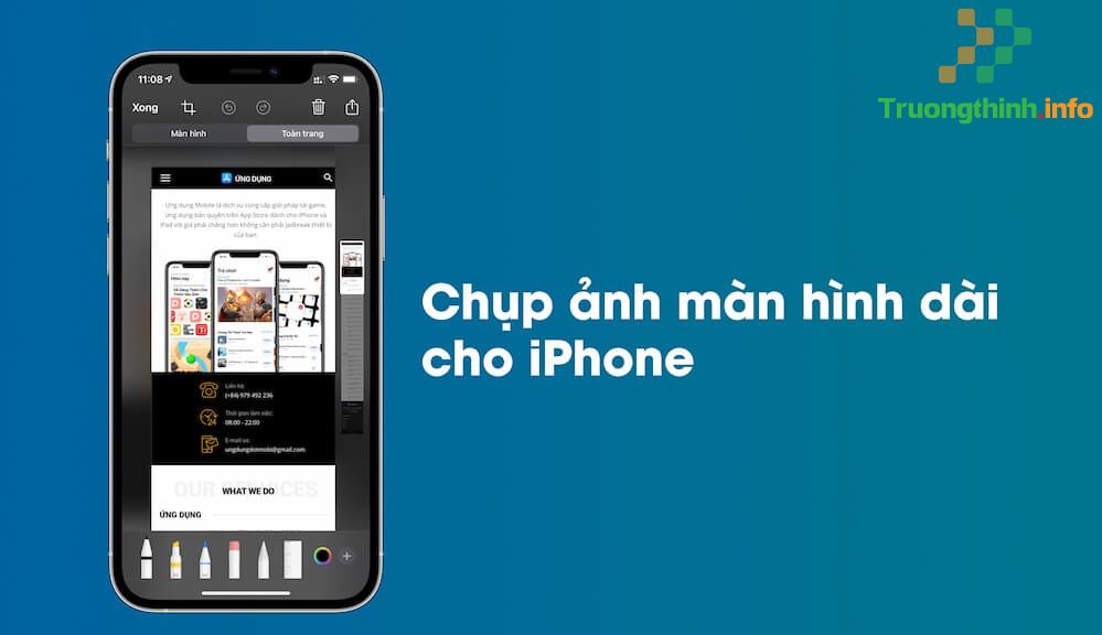                       Cách chụp màn hình dài trên iPhone, chụp cuộn màn hình iPhone