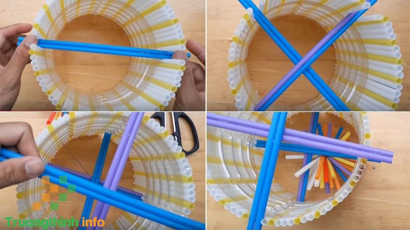                       Cách làm lồng đèn Trung Thu bằng ống hút đẹp, sáng tạo