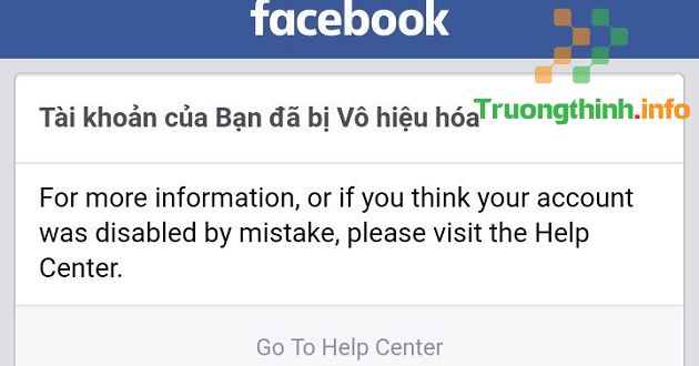                       5+ cách lấy lại tài khoản Facebook bị vô hiệu hóa nhanh chóng, thành công