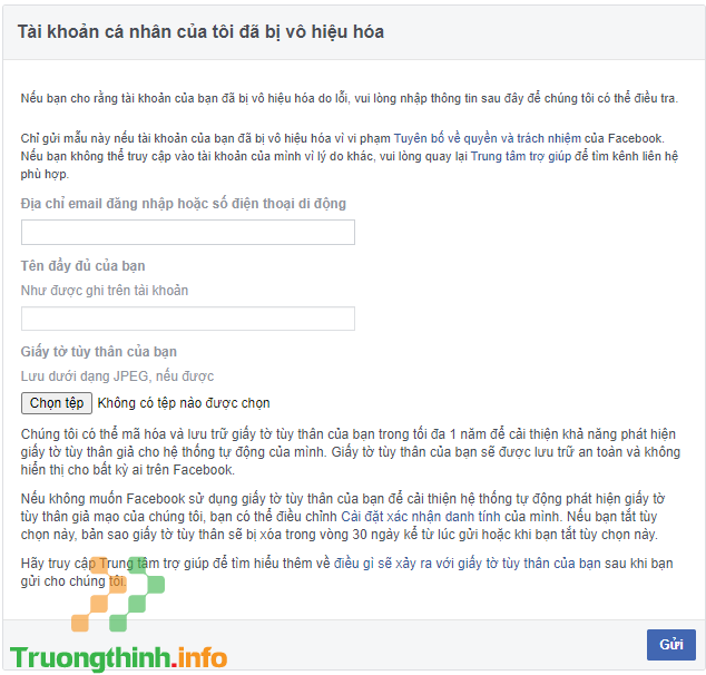                       5+ cách lấy lại tài khoản Facebook bị vô hiệu hóa nhanh chóng, thành công