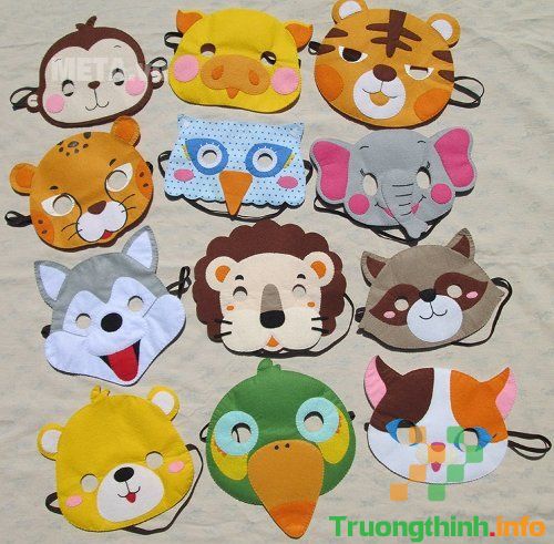                       Làm mặt nạ cho bé chơi rằm Trung thu