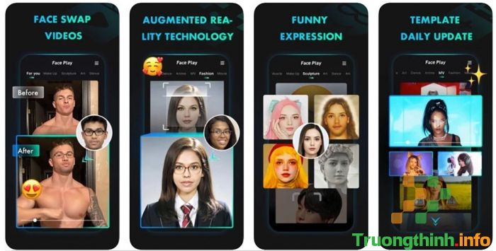  Cách tải và sử dụng FacePlay: Ứng dụng ghép ảnh vào video đang 'hot' trên mạng xã hội 