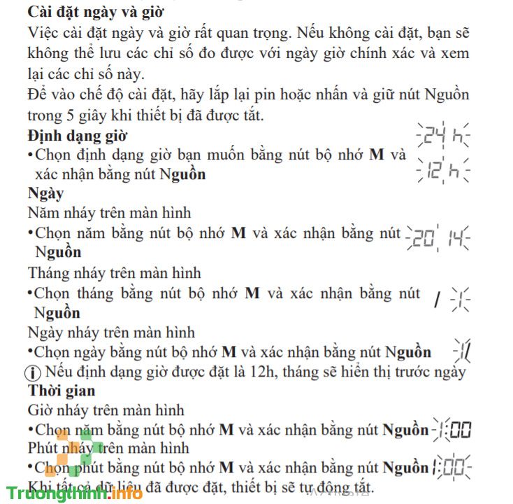                       Hướng dẫn sử dụng máy đo huyết áp cổ tay Beurer BC40