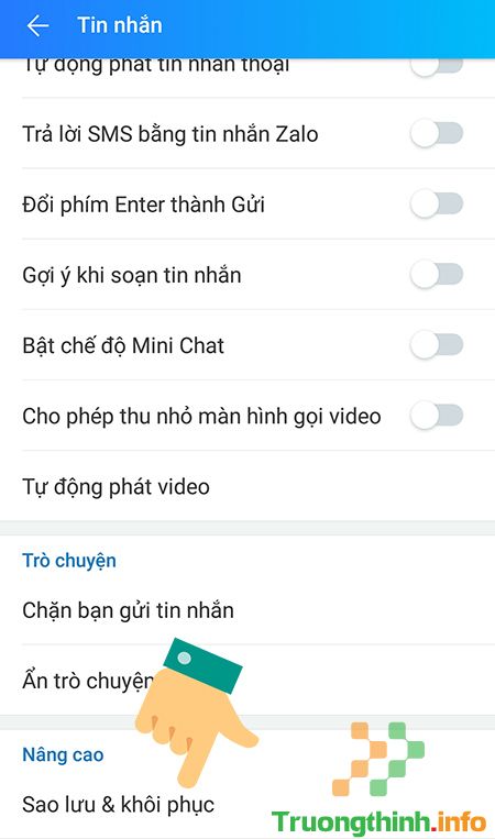                       Cách khôi phục tin nhắn đã xóa trên Zalo nhanh, đơn giản