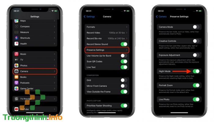  Hướng dẫn tắt hoàn toàn chế độ Night Mode trên iPhone 