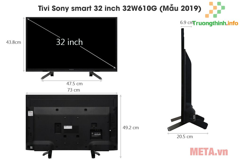                       Kích thước TV 32 inch thông dụng nhất