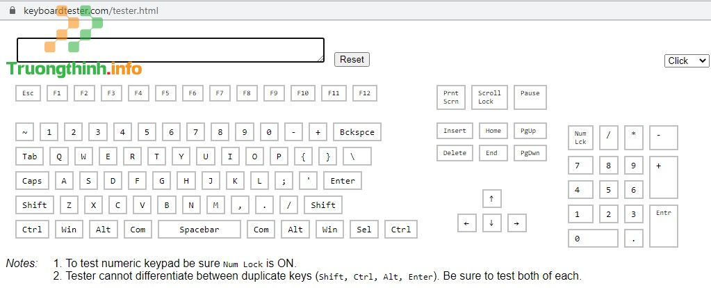                       Test bàn phím online đơn giản với 5 web test keyboard laptop, máy tính miễn phí