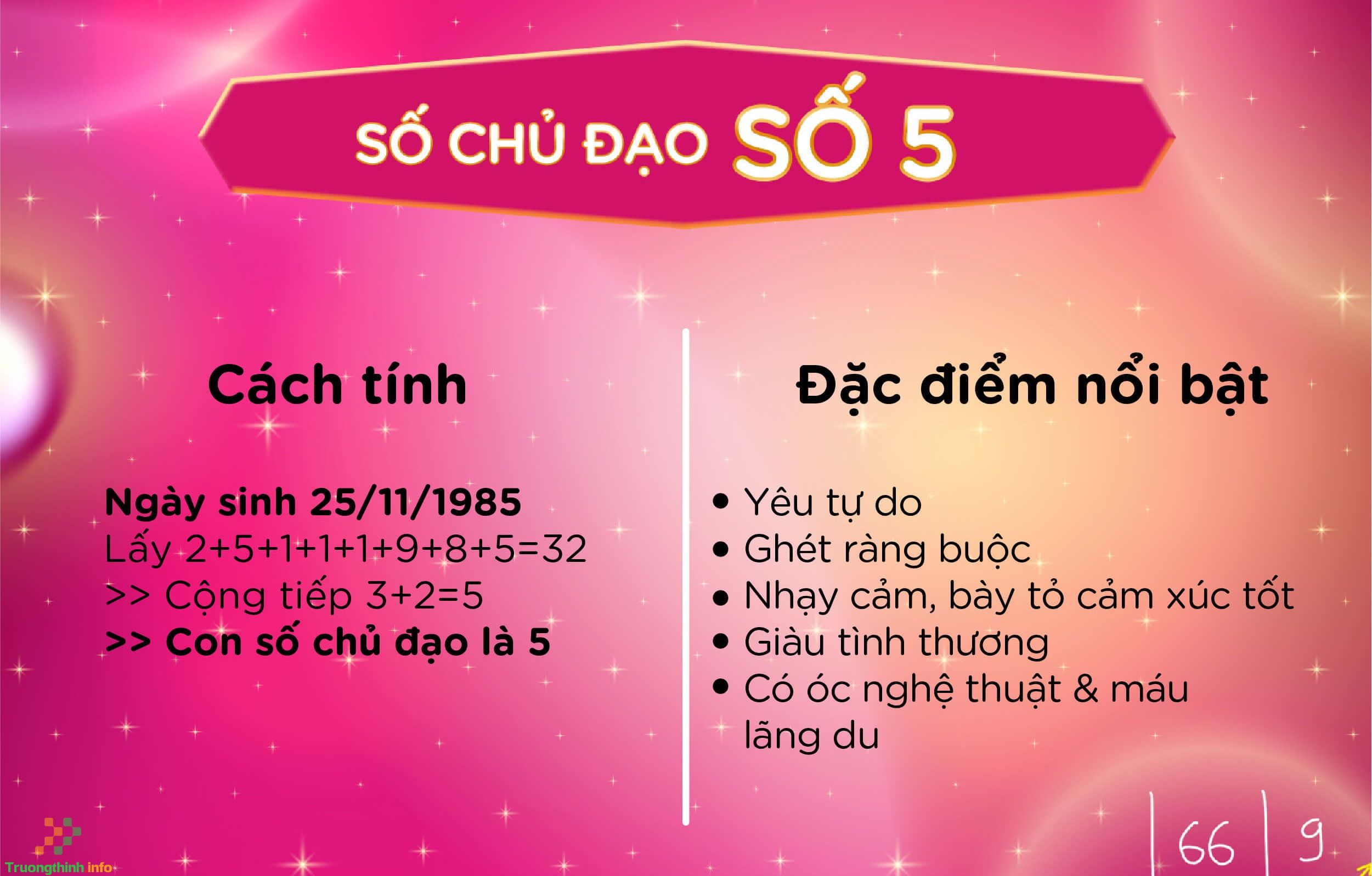                       Thần số học số 5: Đặc điểm và ý nghĩa