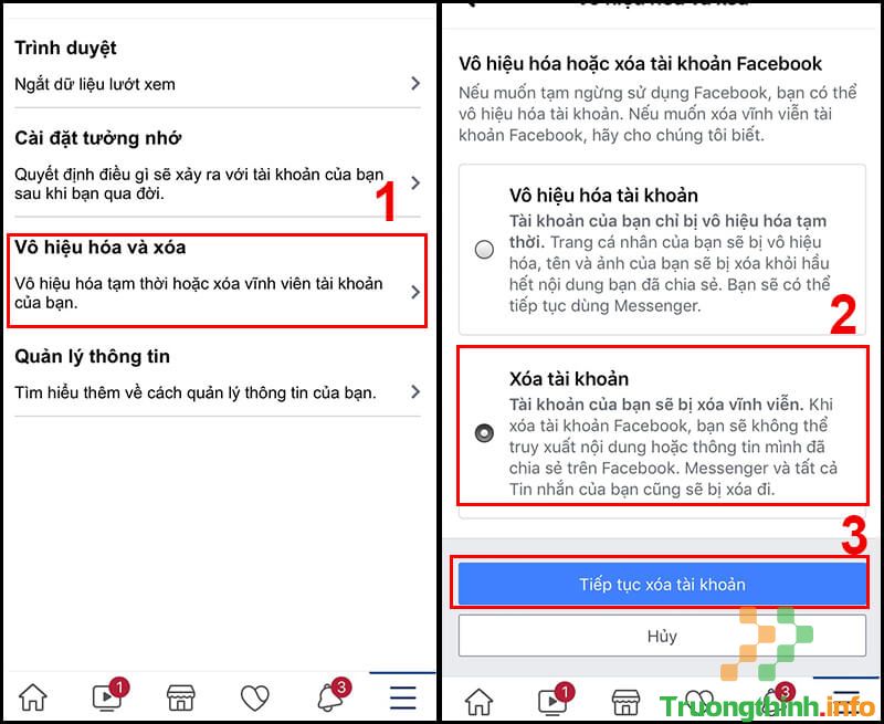                       Làm thế nào để xóa tài khoản Facebook vĩnh viễn ngay lập tức trên điện thoại, máy tính?