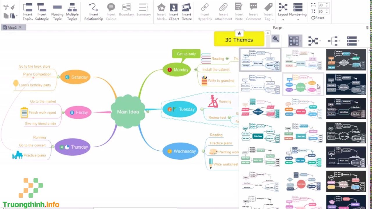                       Top ứng dụng vẽ sơ đồ tư duy trên máy tính, vẽ mindmap online đẹp, trực quan