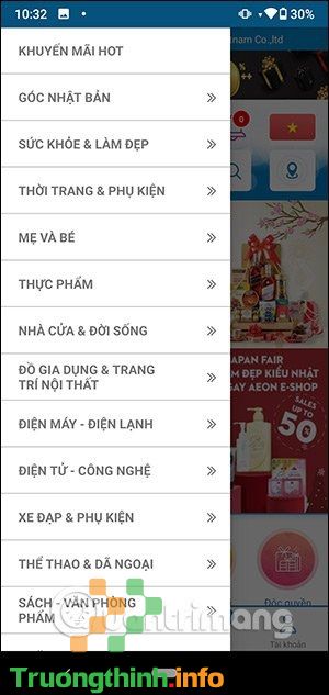                       Cách đặt mua hàng online siêu thị AEON giao hàng tận nhà