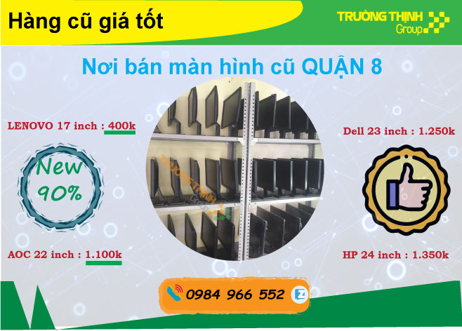 Bán Màn Hình Máy Tính Cũ Quận 8