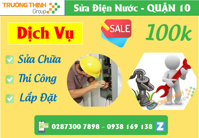 Sửa Điện Nước Quận 10