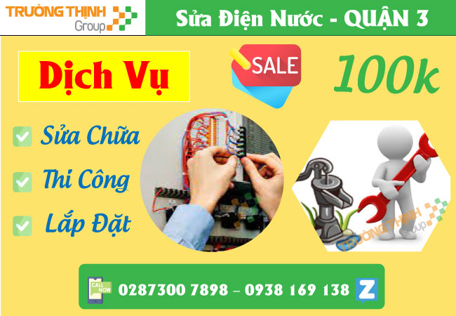 Sửa Điện Nước Quận 3