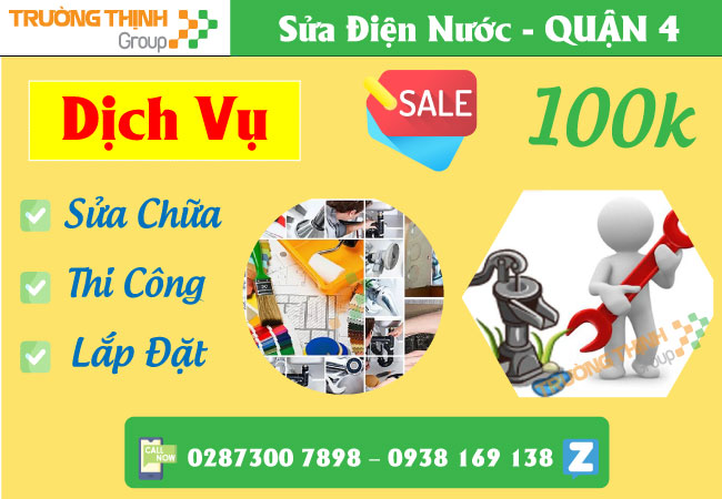 Sửa Điện Nước Quận 4