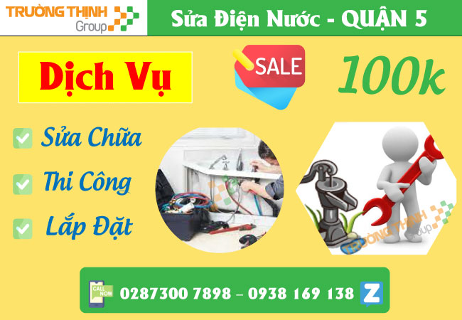 Sửa Điện Nước Quận 5