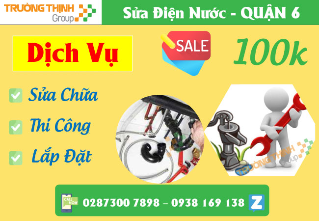 Sửa Điện Nước Quận 6