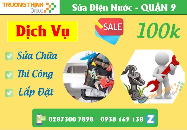 Sửa Điện Nước Quận 9