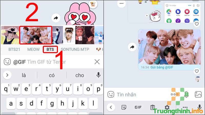 Cách chia sẻ, gửi ảnh GIF trên Zalo bằng điện thoại, máy tính đơn giản - Tin Công Nghệ