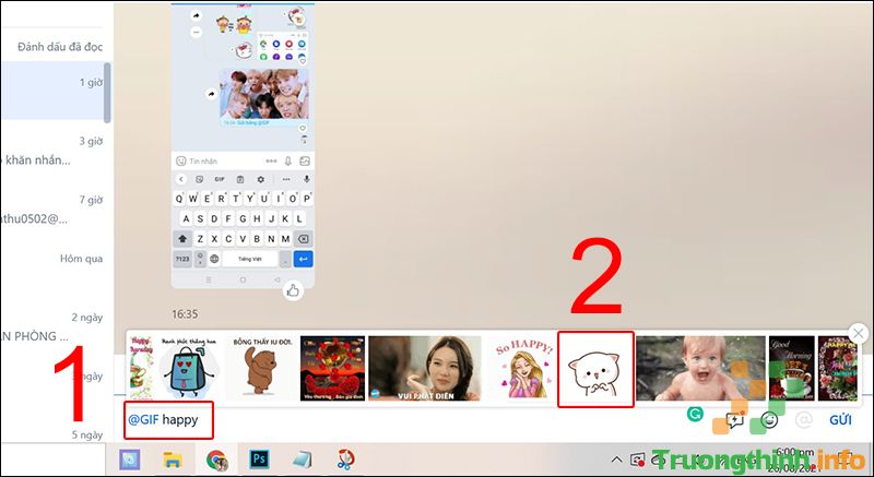 Cách chia sẻ, gửi ảnh GIF trên Zalo bằng điện thoại, máy tính đơn giản - Tin Công Nghệ