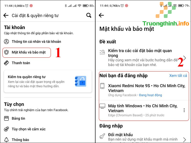 Cách đăng xuất Facebook, Messenger trên thiết bị khác từ xa cực nhanh - Tin Công Nghệ