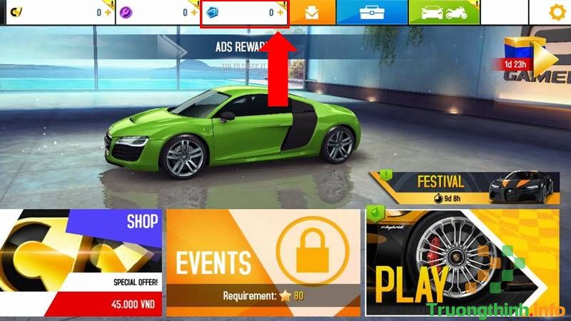 Cách mua, kiếm Token miễn phí trong Asphalt 8 đơn giản, nhanh chóng - Tin Công Nghệ