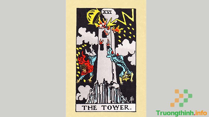 Ý nghĩa lá bài The Tower trong Tarot theo chuẩn Rider Waite Smith - Tin Công Nghệ