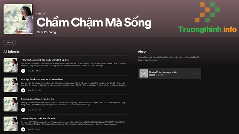 Top 10 kênh Podcast Tiếng Việt truyền cảm hứng hay nhất trên Spotify - Tin Công Nghệ