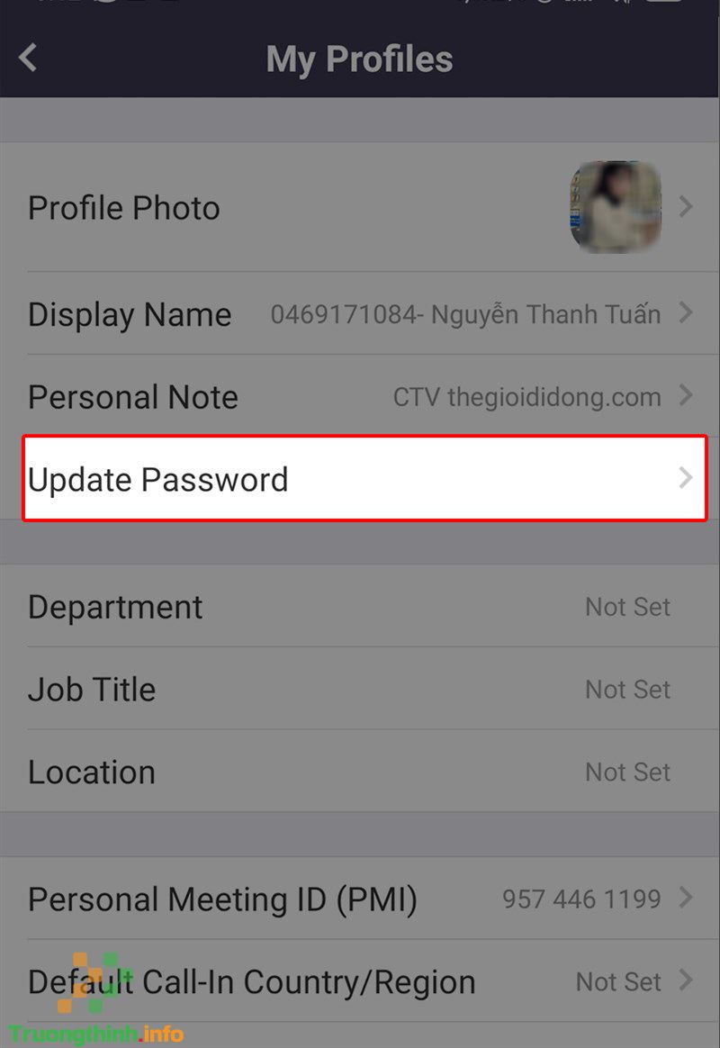                       Cách thay đổi tên, mật khẩu, ảnh đại diện trên Zoom đơn giản nhất