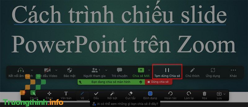                       Cách trình chiếu, đưa PowerPoint trên Zoom khi dạy học online