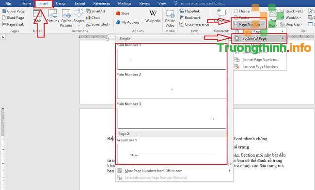                       Cách đánh số trang trong Word 2007, 2010, 2013, 2016 từ trang bất kỳ theo ý muốn