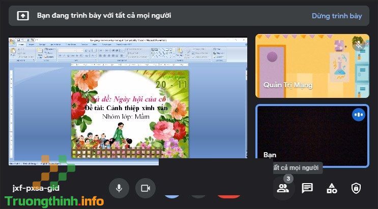                       Cách trình bày, trình chiếu trên Google Meet khi dạy, học và họp online