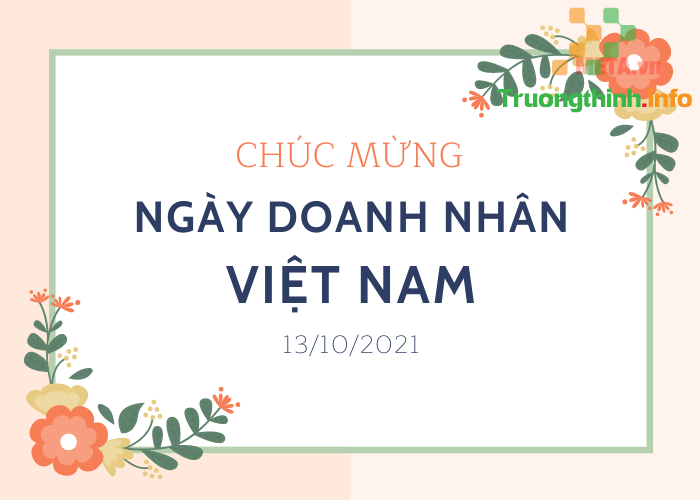                       Mẫu thiệp chúc mừng ngày doanh nhân Việt Nam đẹp