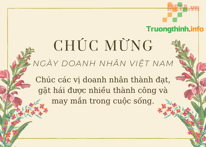                       Mẫu thiệp chúc mừng ngày doanh nhân Việt Nam đẹp