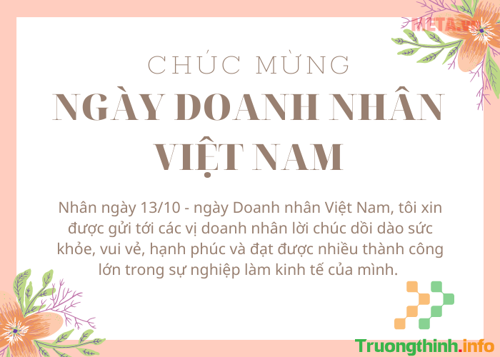                       Mẫu thiệp chúc mừng ngày doanh nhân Việt Nam đẹp