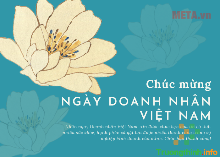                       Mẫu thiệp chúc mừng ngày doanh nhân Việt Nam đẹp