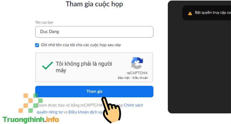                       Cách sửa lỗi Zoom báo sai mật khẩu nhanh, đơn giản