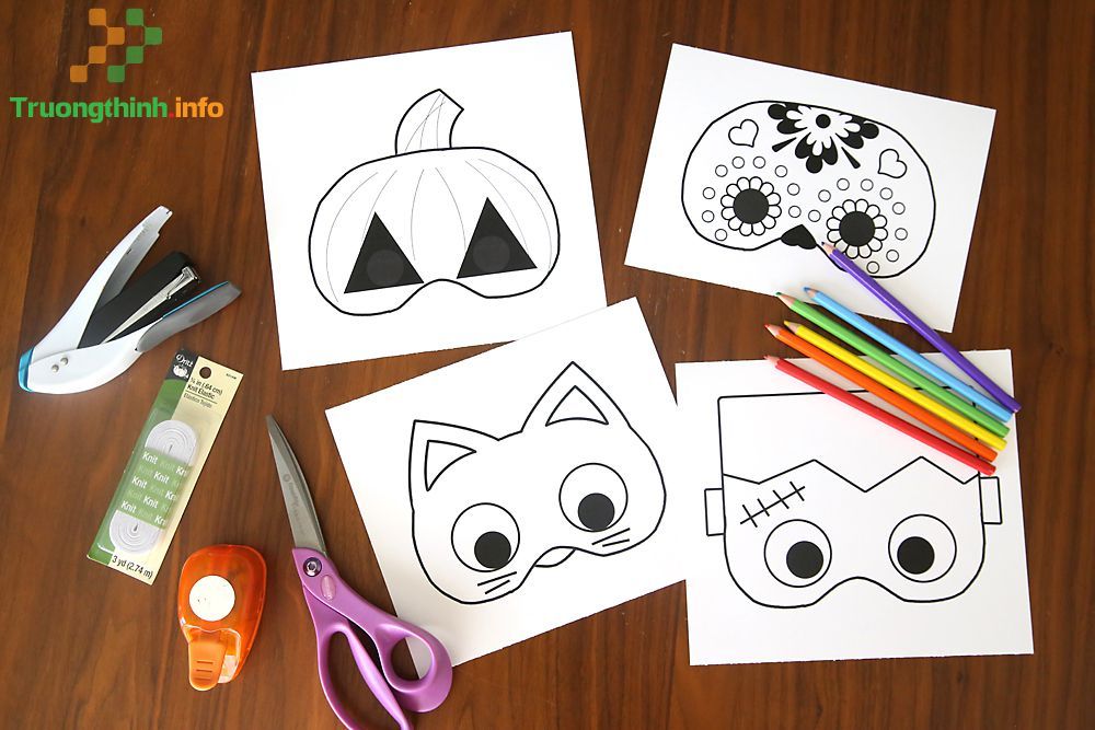                       Các hình vẽ Halloween đơn giản, dễ thương nhất