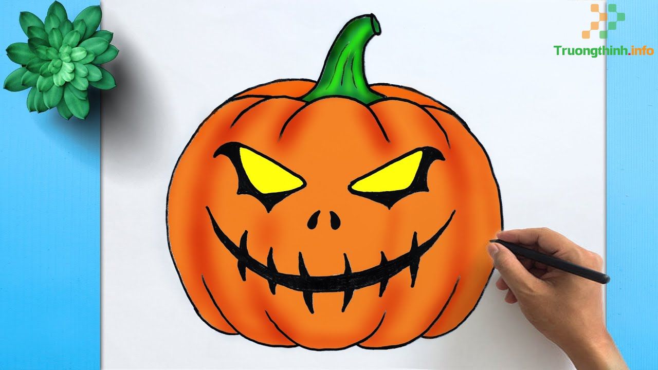                       Các hình vẽ Halloween đơn giản, dễ thương nhất