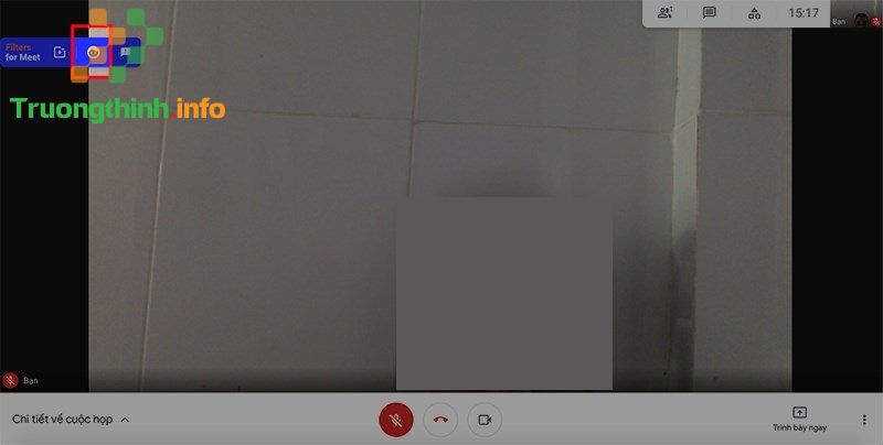                       Cách học Google Meet có filter, cách dùng filter trên Google Meet