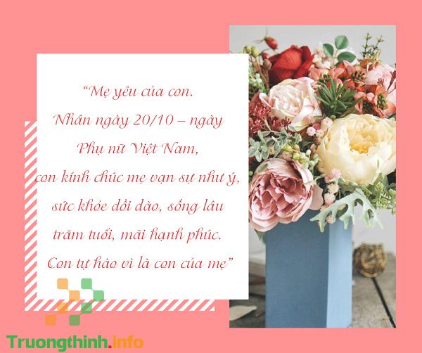                       Thiệp chúc mừng 20/10 cho mẹ, cô giáo đẹp nhất