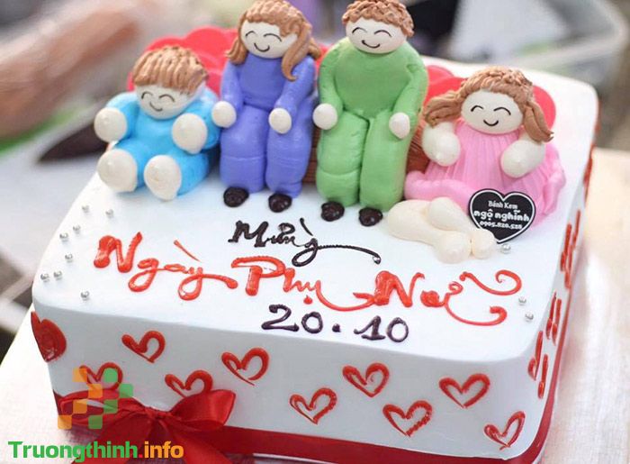                       Mẫu bánh kem 20/10 tặng mẹ, tặng vợ đẹp nhất
