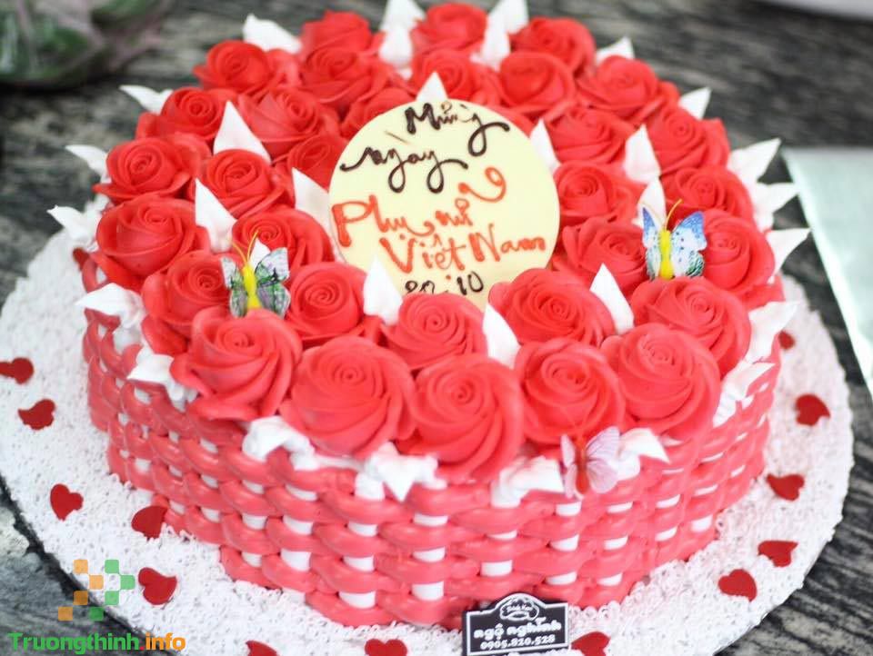                      Mẫu bánh kem 20/10 tặng mẹ, tặng vợ đẹp nhất