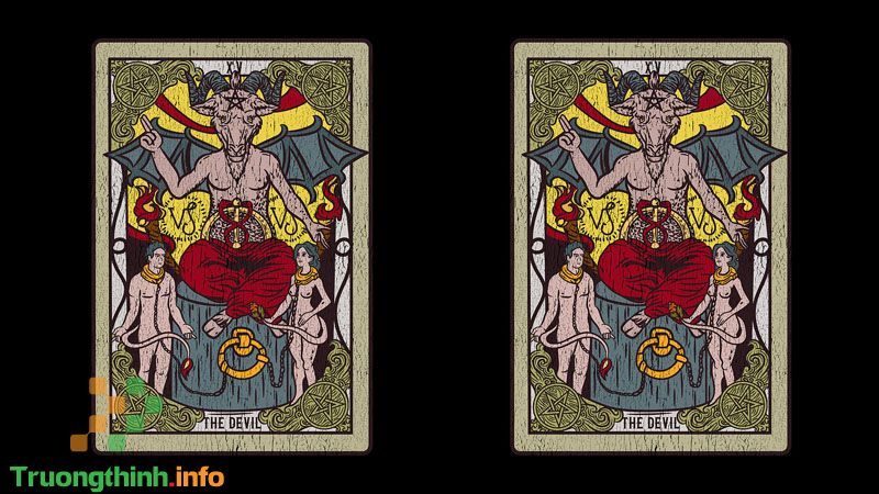 Ý nghĩa lá bài The Devil trong Tarot theo chuẩn Rider Waite Smith - Tin Công Nghệ